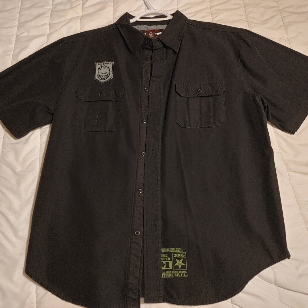 Spitfire button up XL